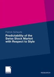 Cover von Predictability of the Swiss Stock Market with Respect to Style
