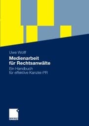 Cover von Medienarbeit für Rechtsanwälte