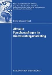 Cover von Aktuelle Forschungsfragen im Dienstleistungsmarketing