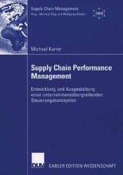 Cover von Supply Chain Performance Management