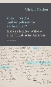 Cover von 'alles restlos und ungelesen zu verbrennen'