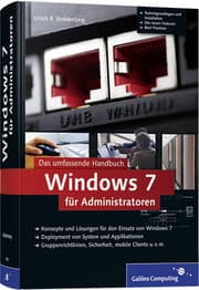 Cover von Windows 7 für Administratoren
