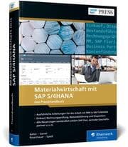 Cover von Materialwirtschaft mit SAP S/4HANA - Das Praxishandbuch