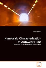 Cover von Nanoscale Characterization Of Antiwear Films