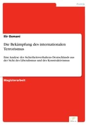 Cover von Die Bekämpfung des internationalen Terrorismus