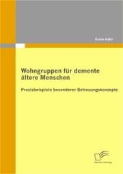 Cover von Wohngruppen für demente ältere Menschen