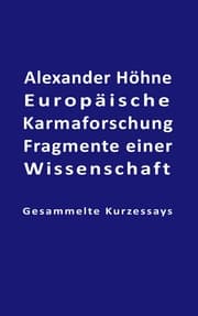 Cover von Europäische Karmaforschung