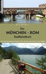 Cover von Das München - Rom RadReiseBuch