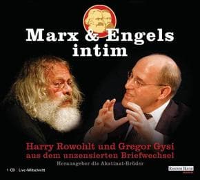 Cover von Marx & Engels intim