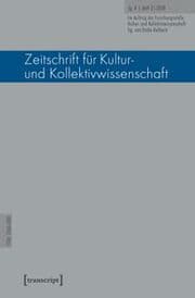 Cover von Zeitschrift für Kultur- und Kollektivwissenschaft