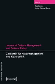 Cover von Journal of Cultural Management and Cultural Policy/Zeitschrift für Kulturmanagement und Kulturpolitik