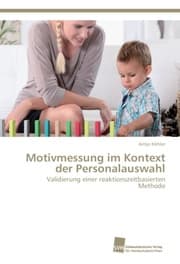 Cover von Motivmessung im Kontext der Personalauswahl