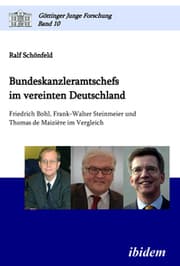 Cover von Bundeskanzleramtschefs im vereinten Deutschland