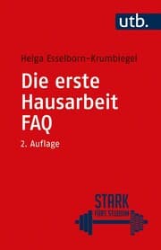 Cover von Die erste Hausarbeit - FAQ