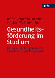 Cover von Gesundheitsförderung im Studium