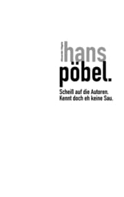 Cover von hans pöbel.