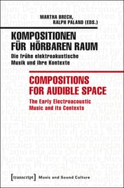 Cover von Kompositionen für hörbaren Raum / Compositions for Audible Space
