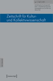 Cover von Zeitschrift für Kultur- und Kollektivwissenschaft