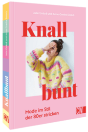 Cover von Knallbunt: Mode im Stil der 80er stricken