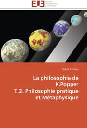 Cover von La philosophie de K.Popper T.2.Philosophie pratique et Métaphysique