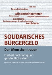 Cover von Solidarisches Bürgergeld - den Menschen trauen