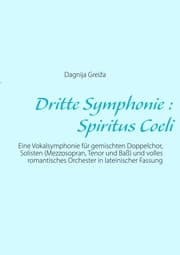 Cover von Dritte Symphonie : Spiritus Coeli