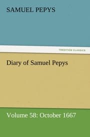 Cover von Diary of Samuel Pepys - Volume 58: October 1667