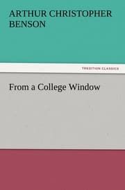 Cover von From a College Window