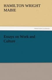 Cover von Essays on Work and Culture