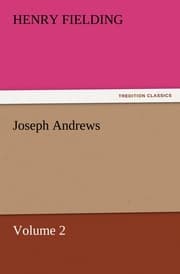 Cover von Joseph Andrews, Volume 2