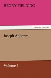 Cover von Joseph Andrews Vol 1