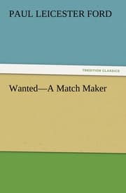 Cover von Wanted - A Match Maker