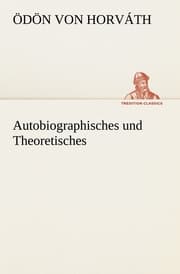Cover von Autobiographisches und Theoretisches