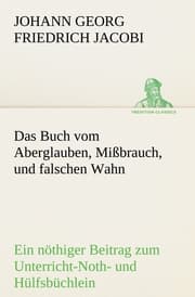 Cover von Das Buch vom Aberglauben, Mißbrauch, und falschen Wahn