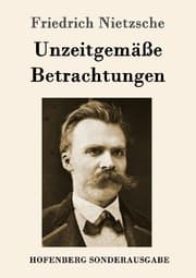 Cover von Unzeitgemäße Betrachtungen