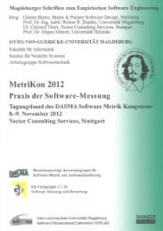 Cover von MetriKon 2012 - Praxis der Software-Messung