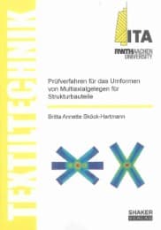 Cover von Prüfverfahren für das Umformen von Multiaxialgelegen für Strukturbauteile