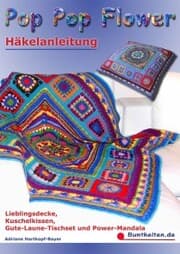 Cover von Pop Pop Flower - Häkelanleitung
