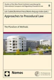 Cover von Approaches to Procedural Law