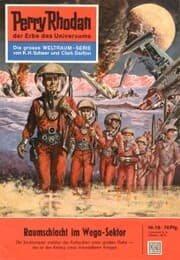 Cover von Perry Rhodan 10: Raumschlacht im Wega-Sektor
