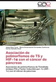 Cover von Asociación de polimorfismos de TS y HIF-1 con el cáncer de páncreas