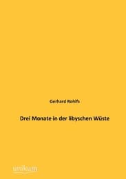 Cover von Drei Monate in der libyschen Wüste