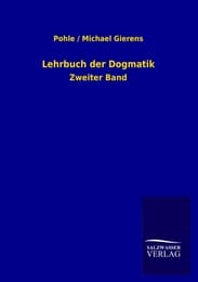 Cover von Lehrbuch der Dogmatik