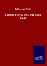 Cover von Goethes Briefwechsel mit einem Kinde