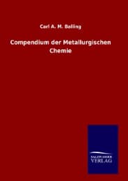Cover von Compendium der Metallurgischen Chemie