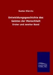 Cover von Entwicklungsgeschichte des Geistes der Menschheit