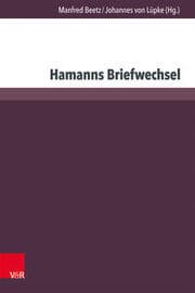 Cover von Hamanns Briefwechsel