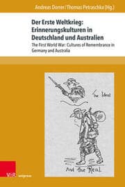 Cover von Der Erste Weltkrieg: Erinnerungskulturen in Deutschland und Australien