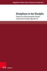 Cover von Disziplinen in der Disziplin