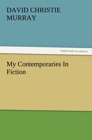 Cover von My Contemporaries In Fiction